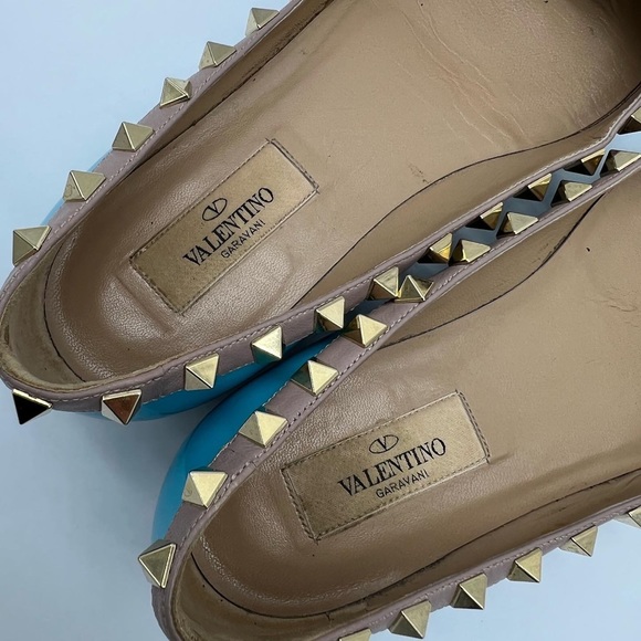 Authentic Valentino Garavani rockstud flats - Picture 9 of 10